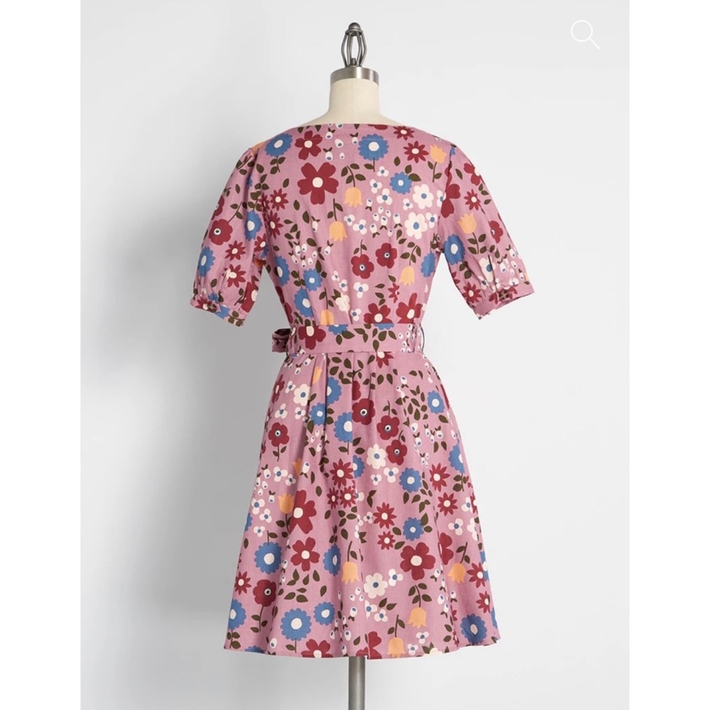 ModCloth Floral Button Up Dress - Picture 2 of 4